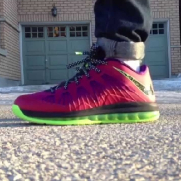 lebron 10 low raspberry
